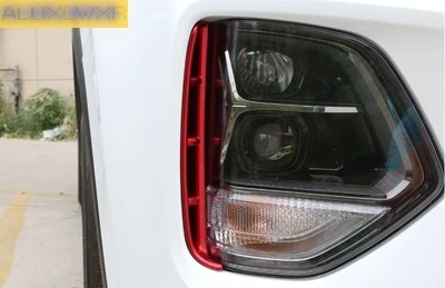 Автомобильные аксессуары для hyundai santa fe IX45 корпус для противотуманной фары световые литые крышки комплект отделка автомобиля-Стайлинг 2 шт