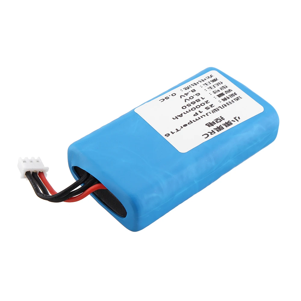 18650 7,4 V 2000 mah/3400 mah 2S батарея для Jumper T16 передатчик RC Дрон FPV гоночный Квадрокоптер Мультикоптер уличные игрушки зарядное устройство