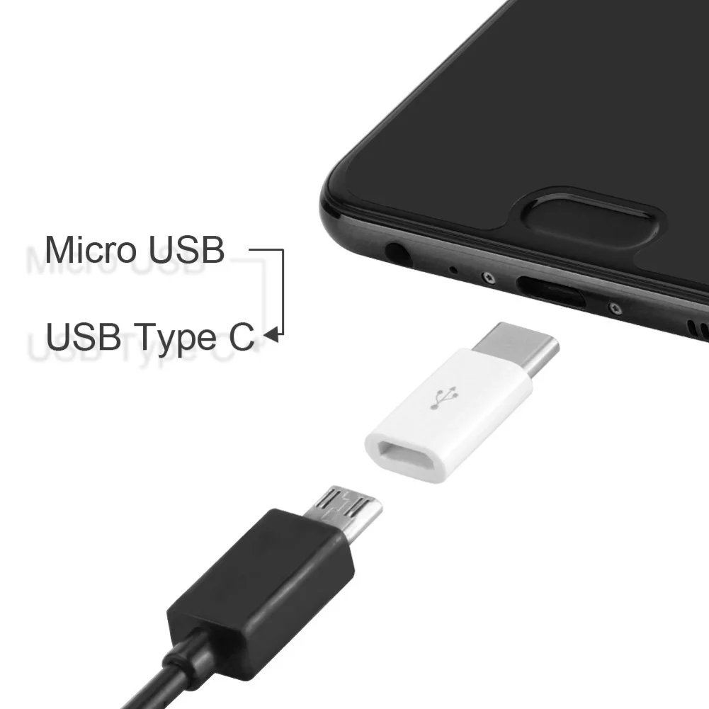 Прямая поставка адаптер OTG с Micro USB Мама на Type-C папа конвертер передачи данных для