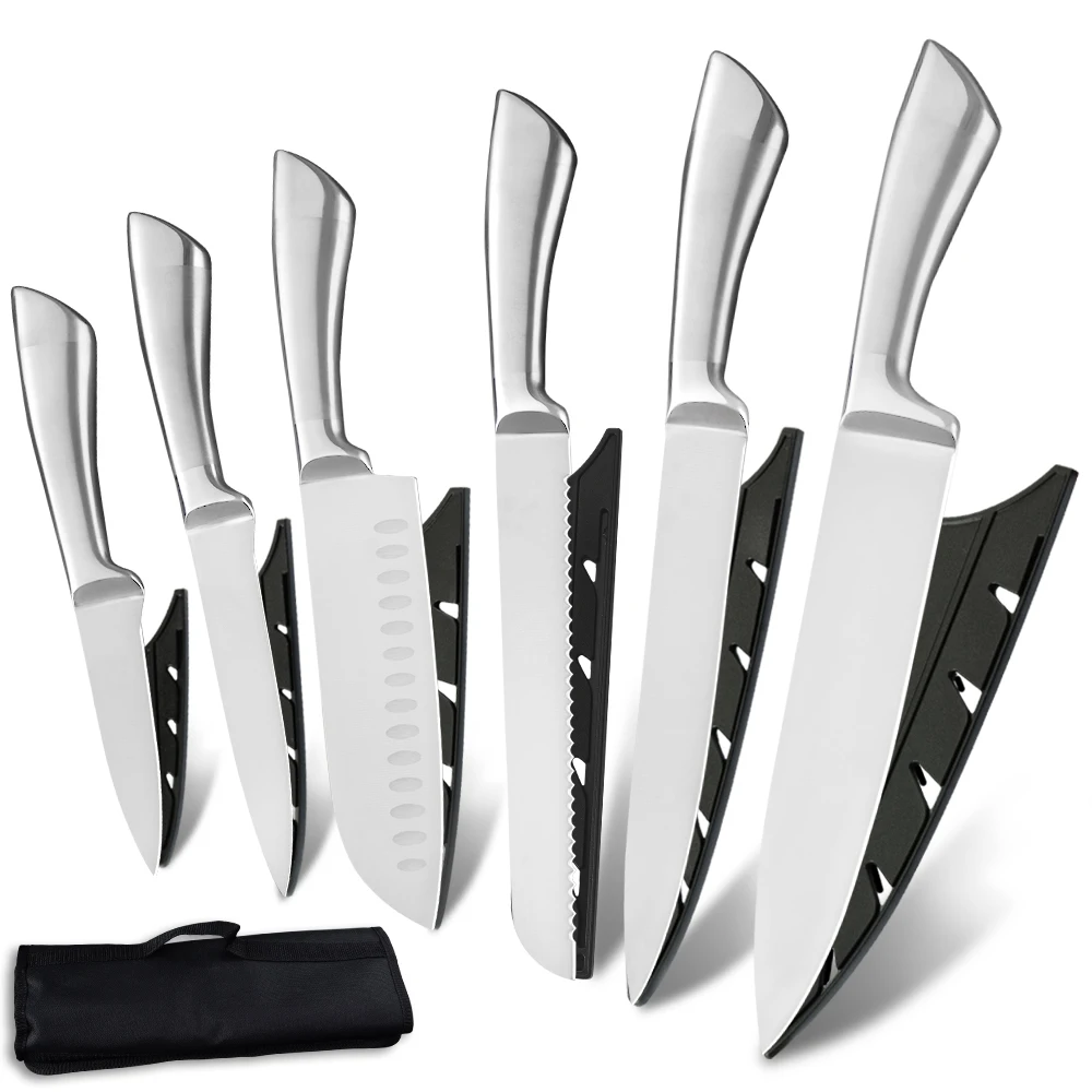 Пластиковые чехлы для ножей Sowoll эргономичная ручка из нержавеющей стали|Наборы