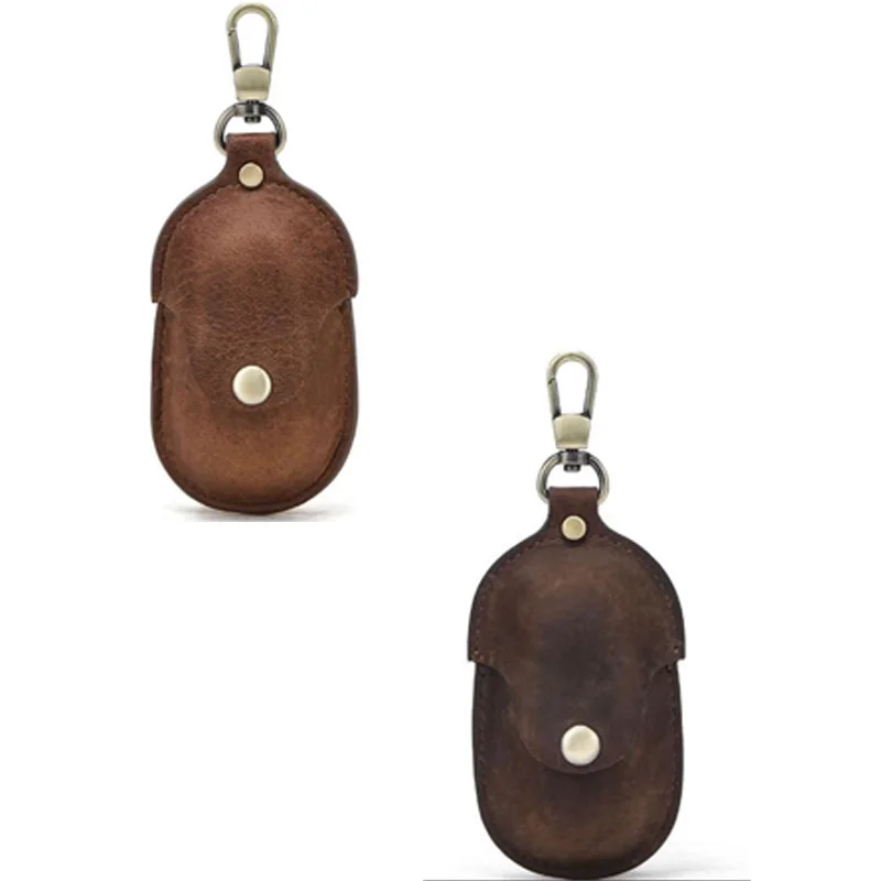 

Suitable For Galaxy Buds Protective Case Leather For Galaxy Buds Bluetooth Wireless Headphone Dust Case-Coffee