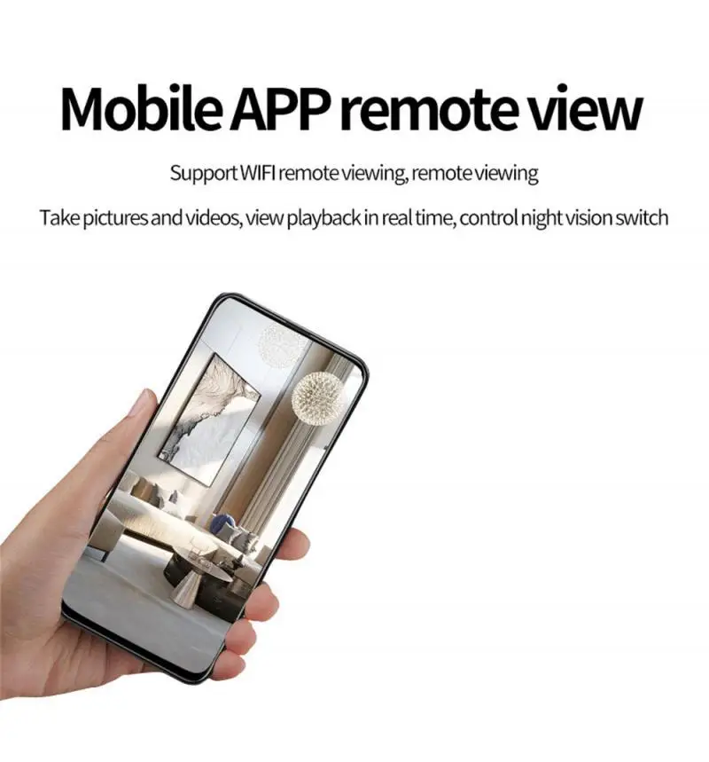 Wifi wireless mini PTZ ip camera ABCCAM APP remote monitoring Outdoor indoor Security Camera magnet install Network Surveillance |