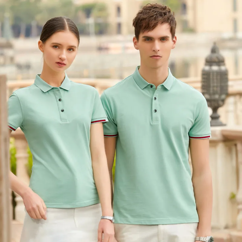 

Short Sleeve Polo Shirts Shirt Business for Men Working Clothes Branded Clothing Male Social Brand Luxury Solid Color Polos