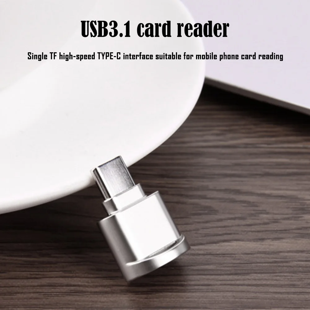 Портативный кардридер USB 3 1 Type C адаптер OTG для TF Micro SD Type-C Samsung Macbook Huawei OPPO |