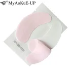 500 пар, новинка, накладки для ресниц, накладки для глаз, наклейки, перламутровые, левые и правые, бумажные накладки для глаз, накладки под глаза, инструменты для макияжа