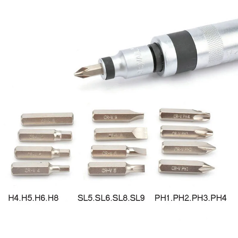 Набор ударных отверток ударные игровые биты с отверткой-корректором удара |