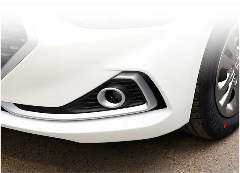 

For Hyundai Elantra 2018 2019 Fog Lamp Shell Front Bumper Grille Driving Lamp Cover Fog Light Cover