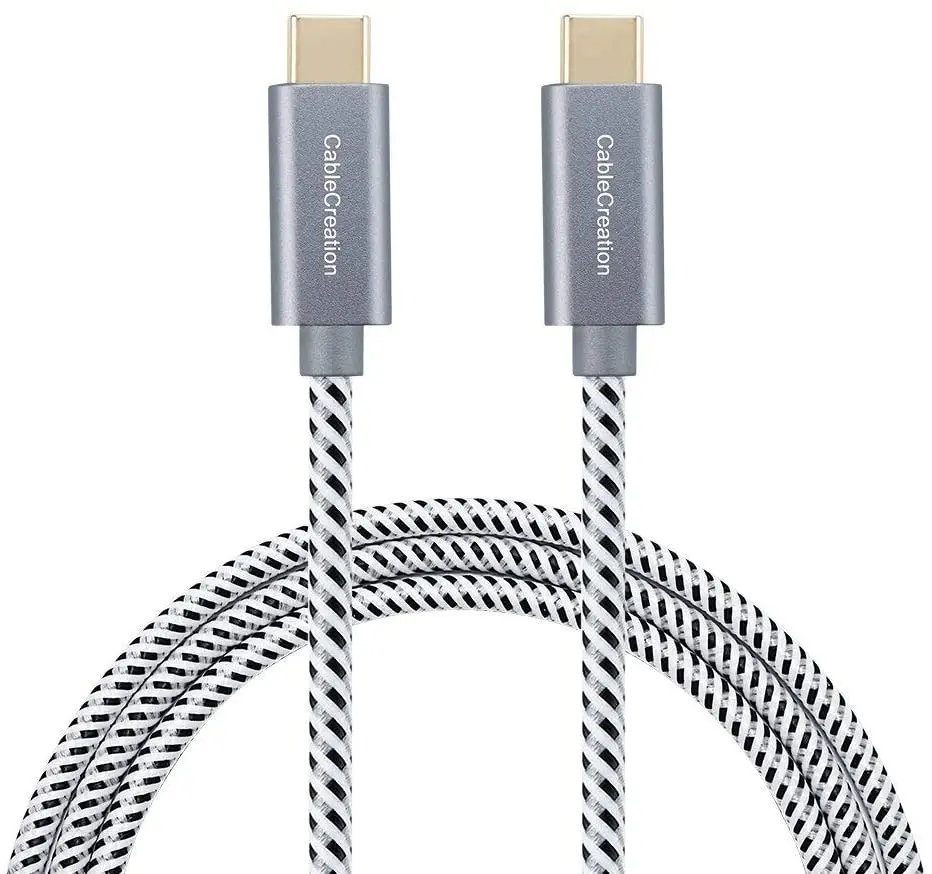 USB C к кабель 10 футов 60 Вт Плетеный 3A быстрая зарядка совместим с MacBook(Pro) Galaxy S20/S20 +