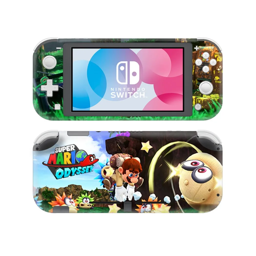 Супер Марио наклейка на кожу для nintendo Switch Lite консоль и контроллер протектор Joy-con NAND переключатель Lite наклейка на кожу