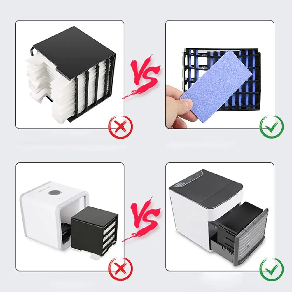

Air Cooler Filter Mobile Air Conditioner Filter Replacement Mildewproof Moisture Absorbent Filter For Portable Air Conditioner