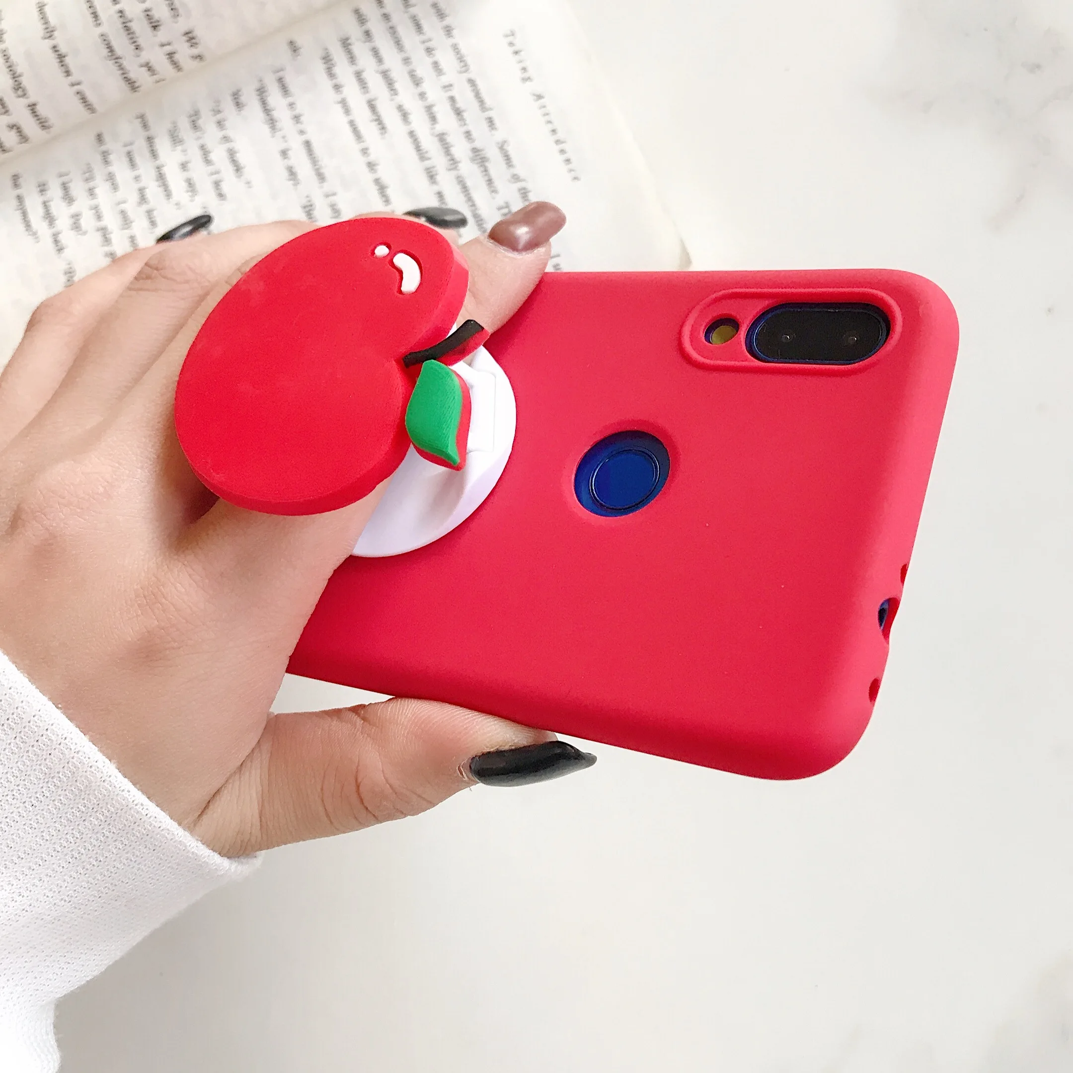 S20 Ультра чехол мультфильм мягкий стенд держатель телефона для Samsung Galaxy Plus A01 A21 A81