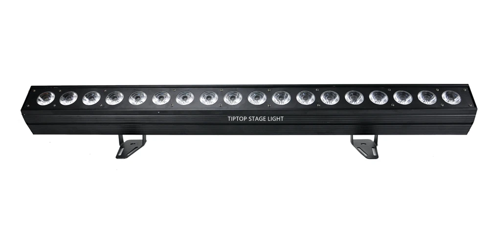 Gigertop 18x18 Вт RGBWA UV 6в1 пиксельный светодиодный светильник для прожектора 1 м длиной Tyanshine светодиоды индивидуальный DMX вентилятор для управления крутая модель для помещений