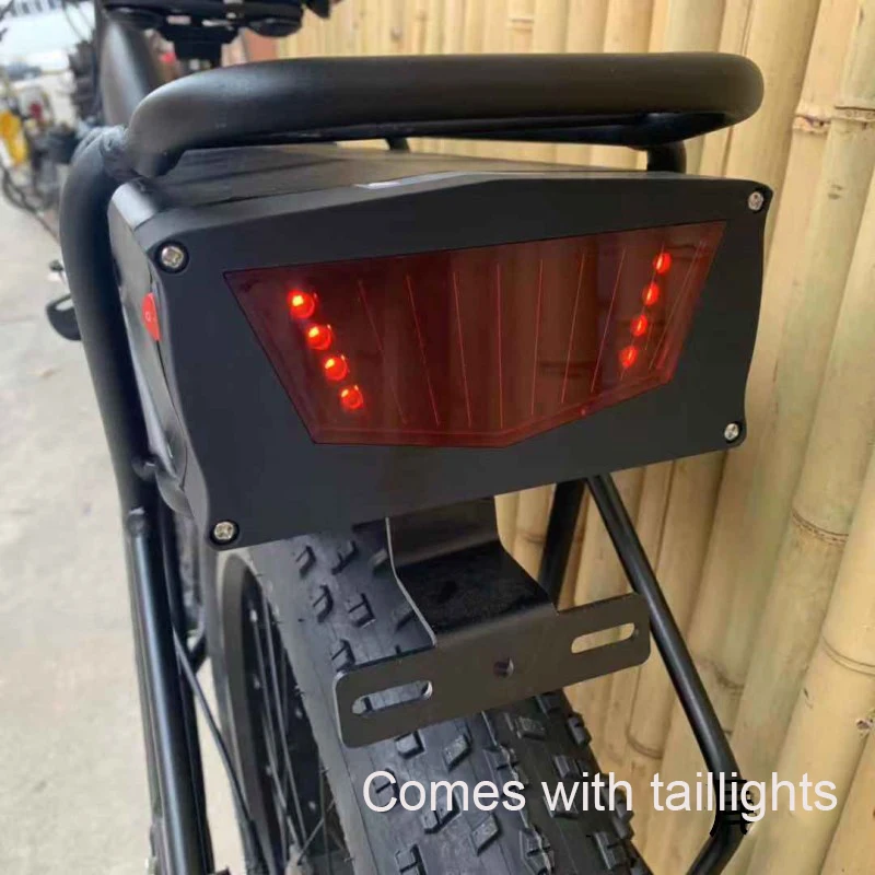 Пользовательский 26-дюймовый Fat ebike1500W 48V30ah Li-Ion Электрический горный велосипед с