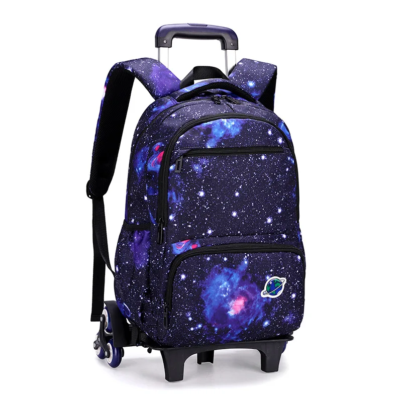 Trolley Children School Bags Mochila Kids Backpacks With Wheel Trolley Luggage For Girls Boys backpack Escolar Backbag Schoolbag
