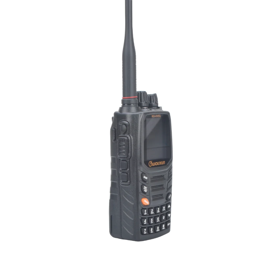 kg uv2q two way radio uv dual band cross band repeater seven band rx 10w fm analogue walkie talkie uhf vhf wouxun free global shipping