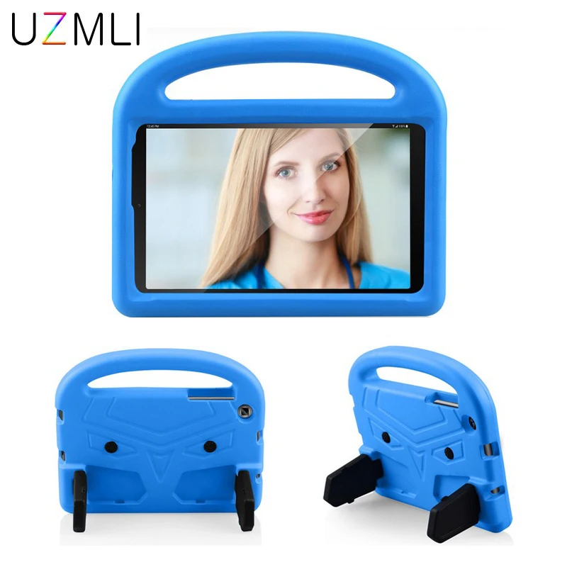 

Kids Shockproof EVA Tablet Case For Samsung Galaxy Tab A 8.0 2019 P200 P205 Cute wings Stand Protective Cover With Hand Holder