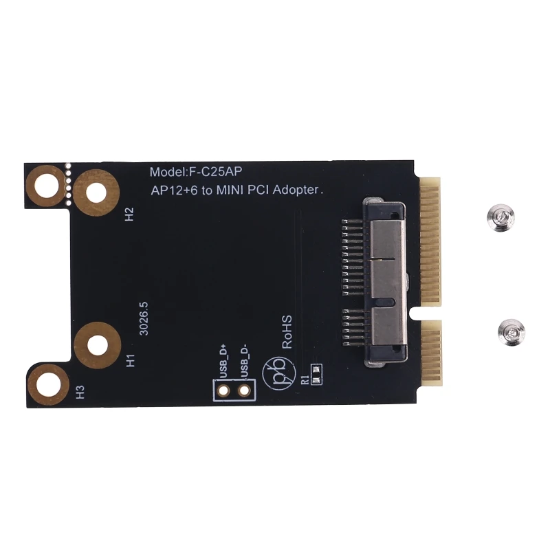 

BCM94331CD BCM94360CD to Mini PCI-E Adapter Card Wireless Cards Laptop Parts X6HA