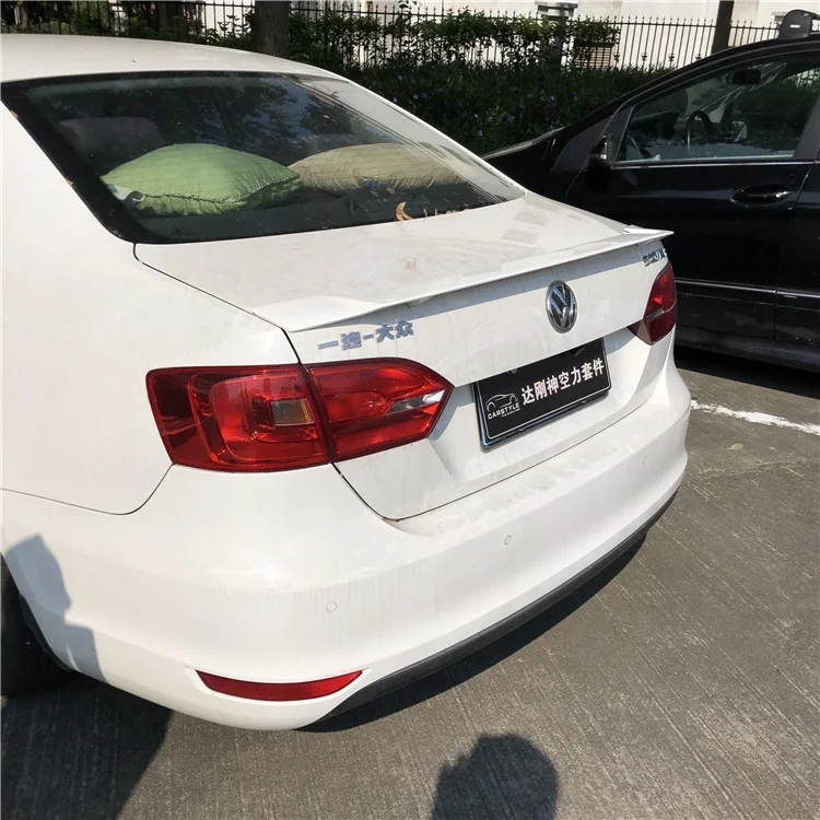 Спойлер для Volkswagen Jetta 2013-2018 спойлер Sagitar высокого качества из АБС-пластика заднее