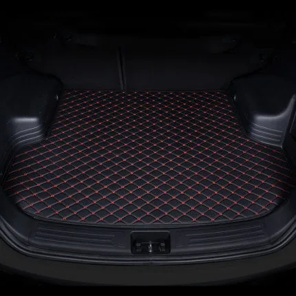 

Для Citroen C5 AIRCROSS 2017-2020 износостойкий кожаный коврик для багажника подушка для багажа устойчивая к царапинам и водонепроницаемая автостайлин...