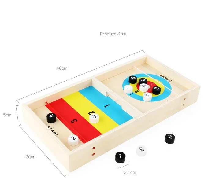 

Fast Sling Puck Board Game Kids Educational Toys Montessori Double-sided Juego For Adults Dropshipping