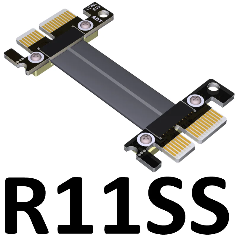 PCI-E 3.0 расширительный кабель x1 мужской к женскому сигнальному обмену, полная скорость прямого расширения адаптера.