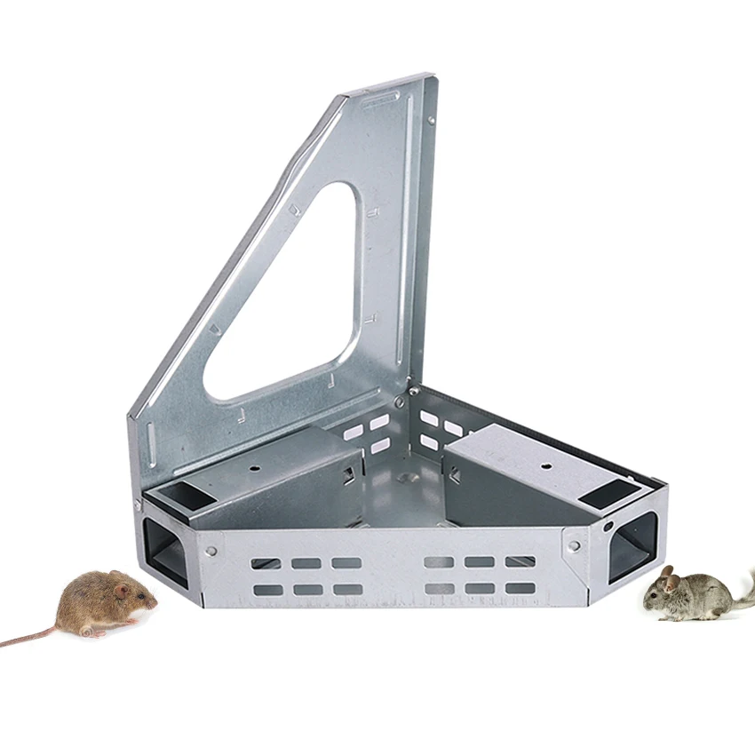 

Double Hole Mousetrap Household Automatic Continuous Mousetrap Reusable Mouse Trap Catcher High Effect Rat Mice Rodent Cage