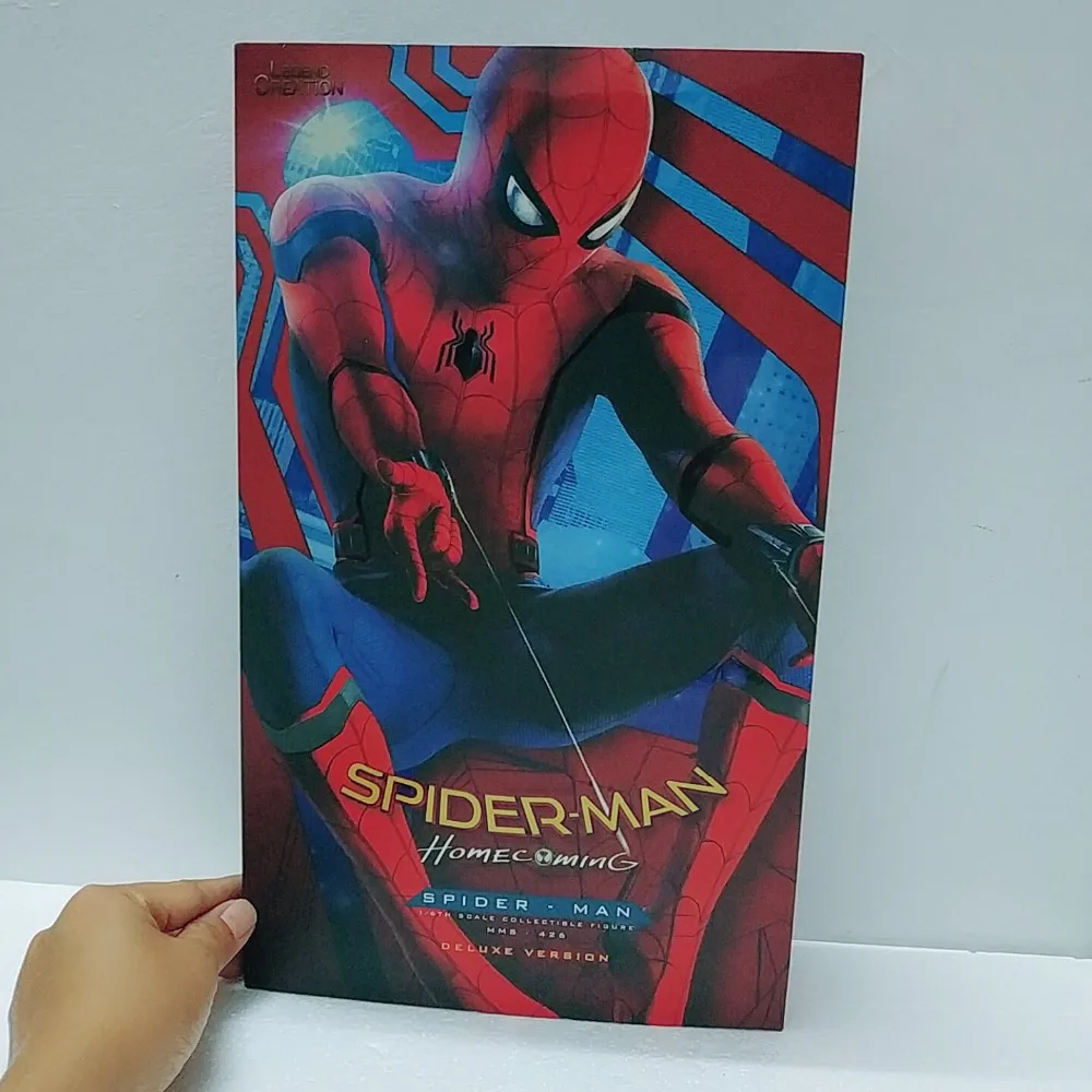 30 см HC горячие игрушки Совместимые Marvel Мстители Человек-паук супергерой BJD подвижные суставы фигурка модель игрушки кукла для подарка