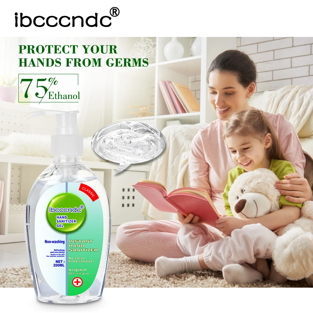 200 мл антибактериальный гель для дезинфекции рук без очистки безводный