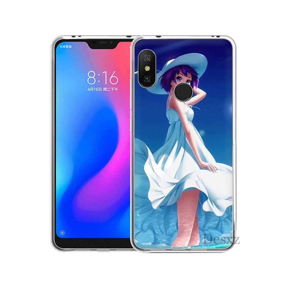 Мобильный чехол для телефона Xiaomi Redmi 7A K20 GO 7 4 Prime 3S 3 5 6 7Pro S2 4A 5A 6A крышка Senjougahara Hitagi