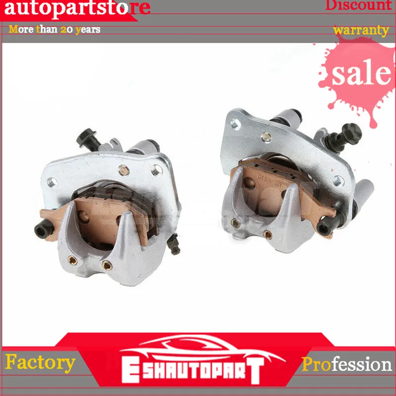 

For KQ700-11 New Front Brake Caliper Set Fits for Suzuki King Quad 400 LTA 400F With Pads 08-15