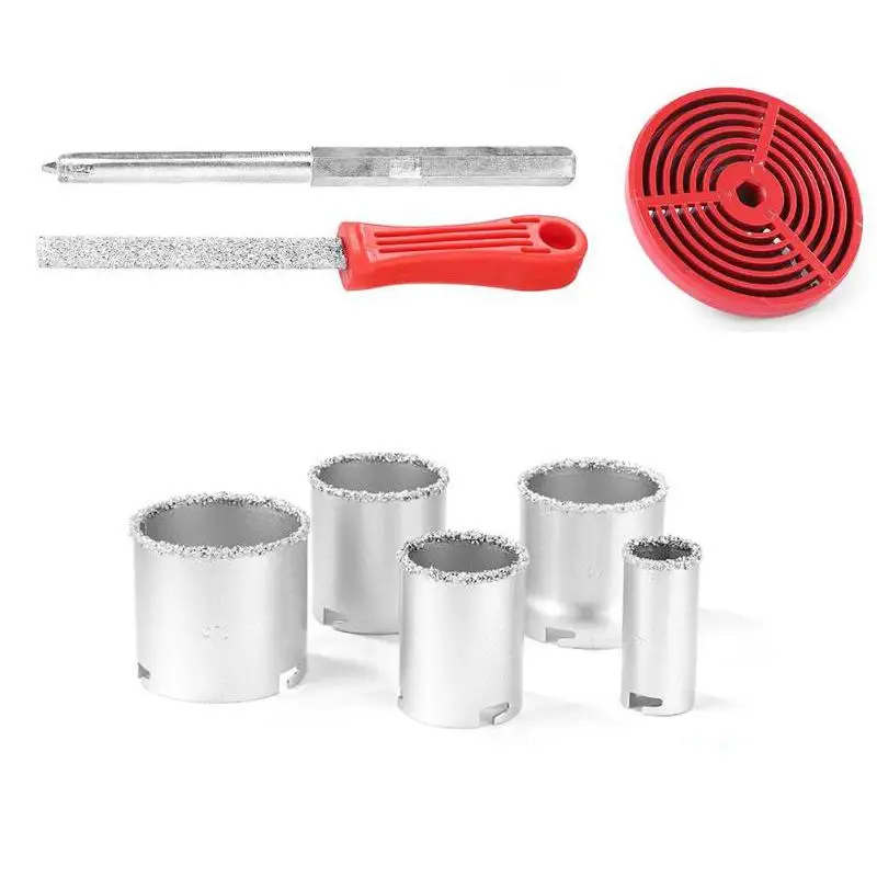 8 шт./компл. кольцевая пила Комплект Твердосплавный Наконечник YG8 бит пустотелого