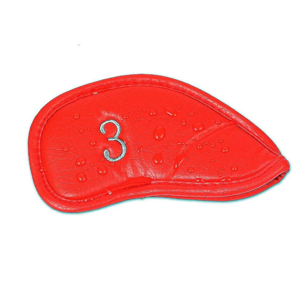 12 шт. клюшки для гольфа Шлем железные голову защитный чехол Крышка головного