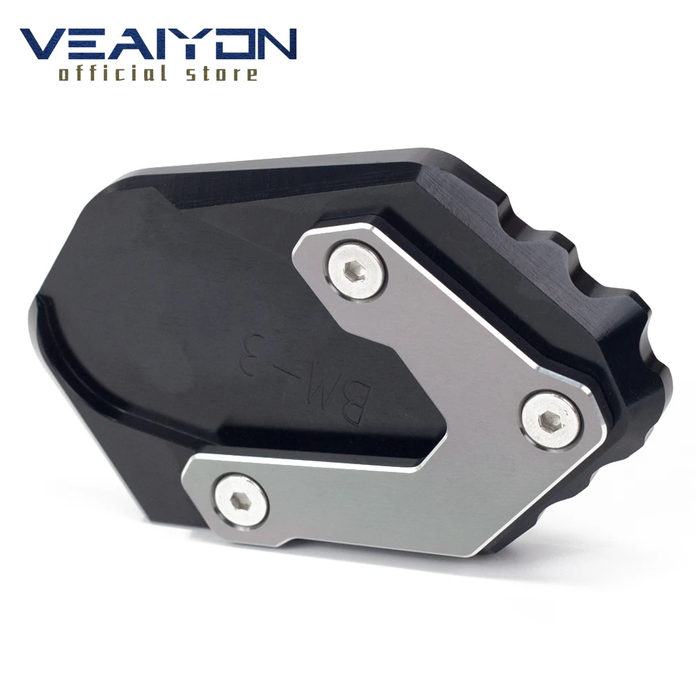 

Motorcycle Kickstand Side Stand Enlarger Extension Pad Accessories For BMW R 1250GS Adventure R 1250 GS Rallye HP 2018 - 2021