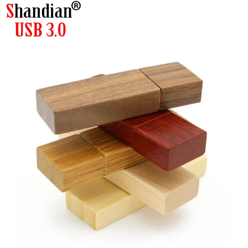 SHANDIAN USB 3 0 Бесплатная доставка Пользовательский логотип Деревянная Карта памяти