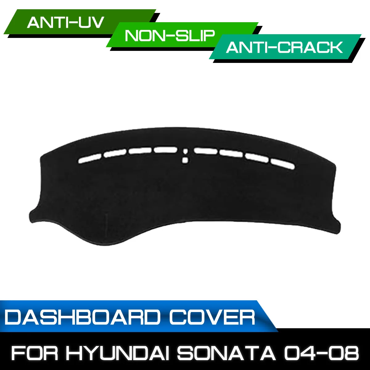 

Коврик для приборной панели автомобиля для Hyundai Sonata 2004, 2005, 2006, 2007, 2008, противоскользящий, защита от ультрафиолета