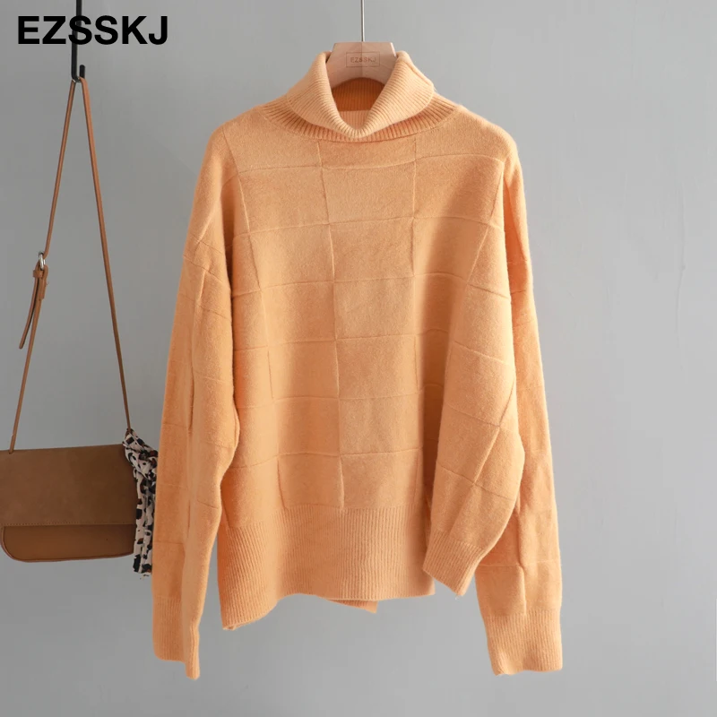 Осенне-зимние кашемировые Пуловеры свитеры с рукавом летучая мышь для женщин |