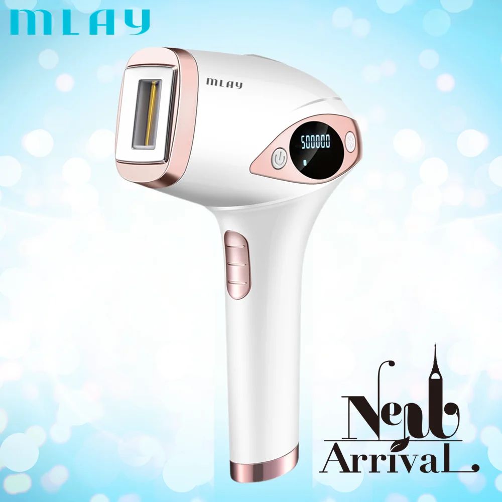 

MLAY T4 IPL Epilator Permanent Laser Hair Removal 500000 Pulses depilador a laser Bikini Photoepilator
