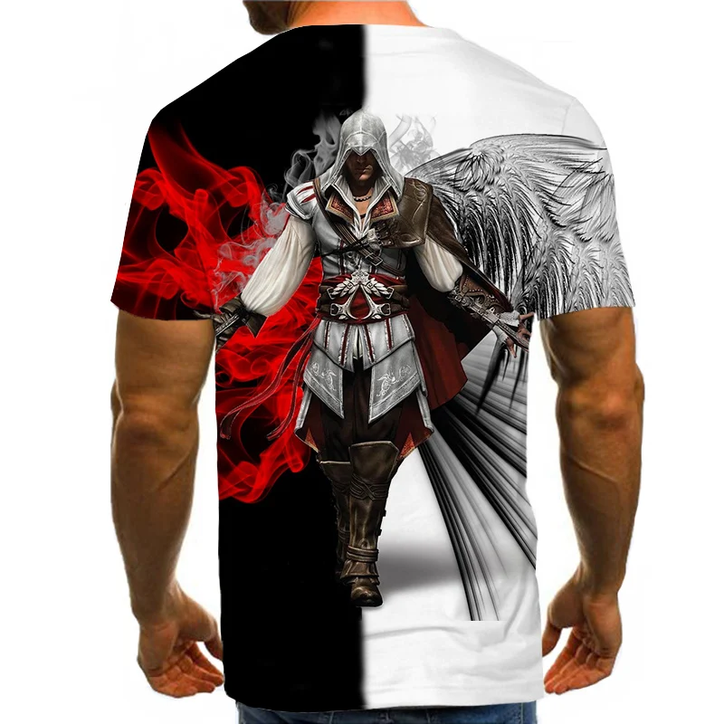 Call of duty Game 3D T-shirt streetwear for men and women popular short sleeves hrarjuku Game character casual tops t-shirts men