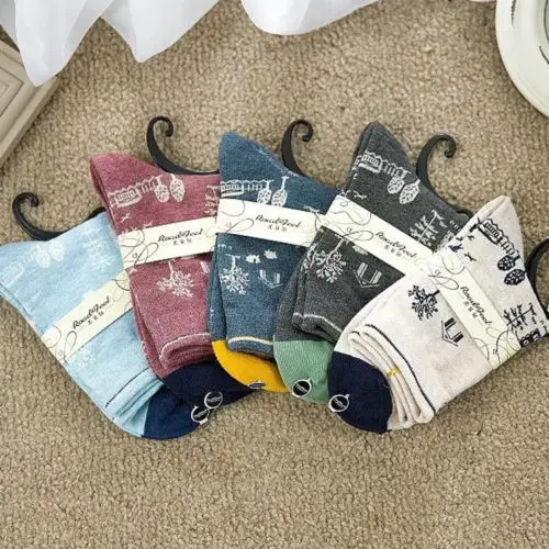 Модные детские повседневные рождественские мягкие милые хлопковые носки pudcoco в