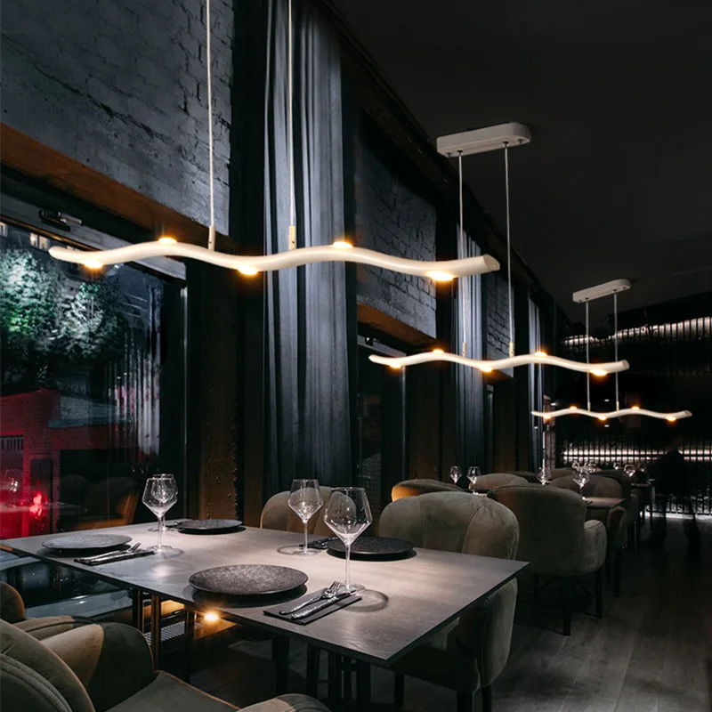 

Modern LED Dining room Chandelier Bar counter Pendan lamps Restaurant Nordic lighting office simple Hanging lights