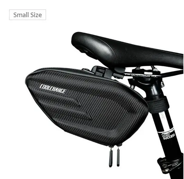Small saddle bag Coolсмена велосипедная сумка двойной чехол 6,2 дюймов сенсорный экран Водонепроницаемая велосипедная сумка рамка Передняя голова верхняя труба велосипедная сумка для телефона - Цвет: Small saddle bag
