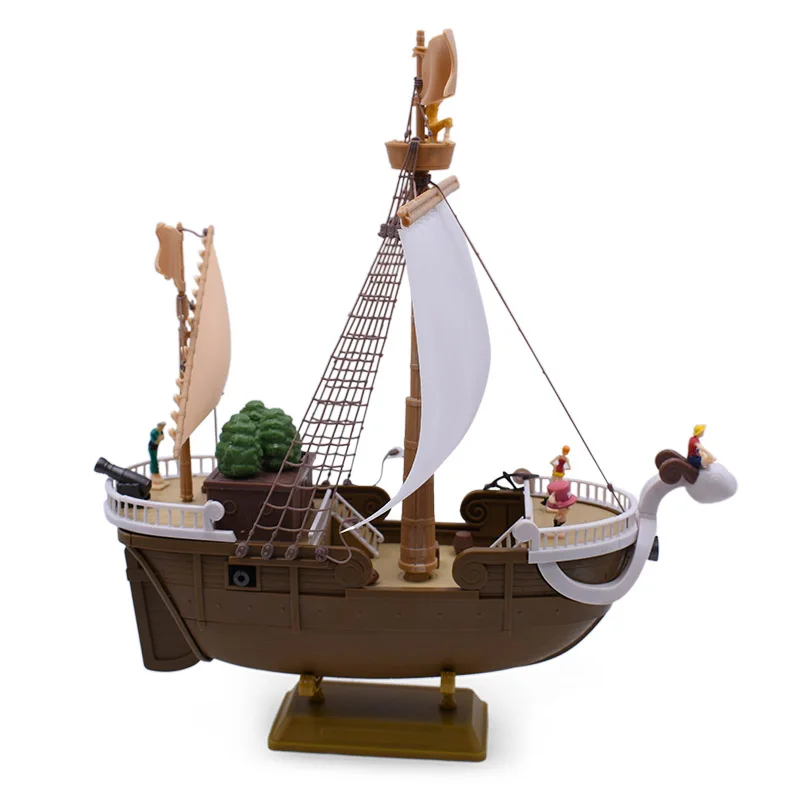 Аниме одна деталь четыре императора Shanks соломенная шляпа Луффи ПВХ фигурка Going Merry Doll Коллекционная модель игрушки Рождественский подарок - Цвет: merry no box