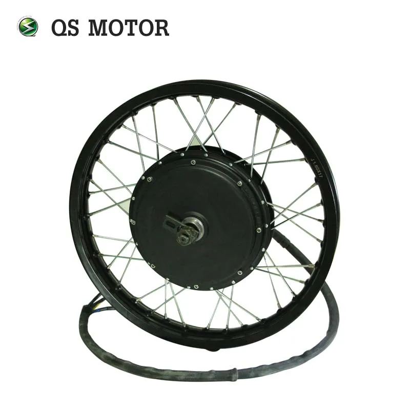 Двигатель QS спица велосипедного колеса мотор 3000W 205(50 H) V3 Тип мотор для центрального движения 48В/60В/72В 80KPH