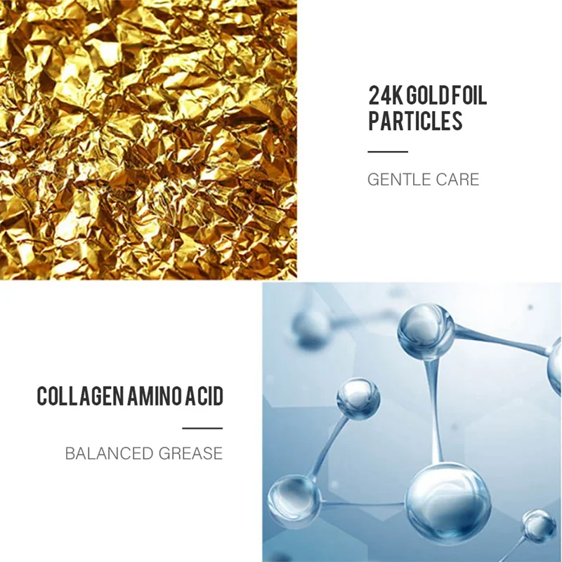Очищающее средство для лица 24k Gold увлажняющий крем с контролем жирности сужение