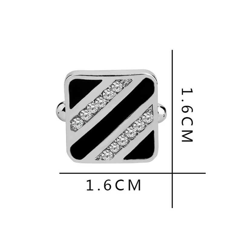 1 пара трендовые запонки для мужской рубашки мужчин свадебные манжеты Кнопка