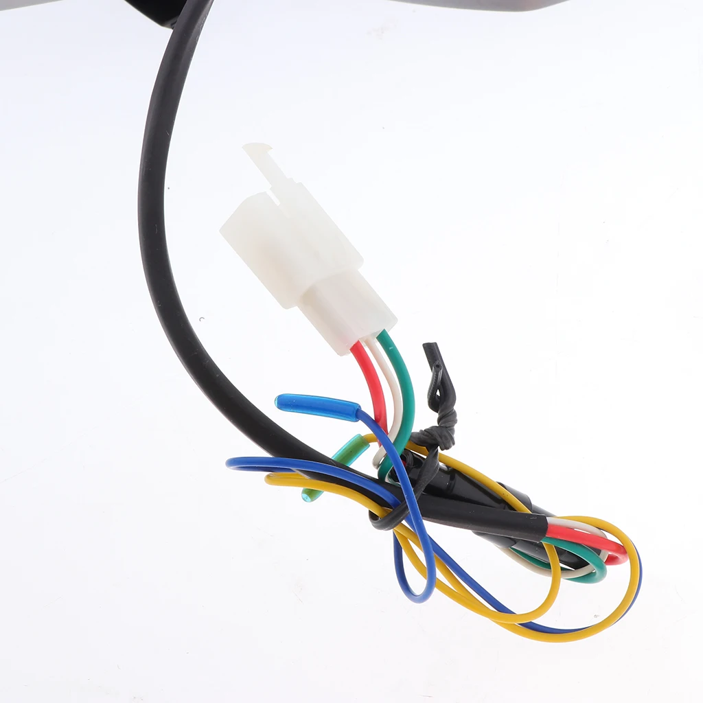 12V мотоцикл FM радио фара динамик две клавиши два винта гайки четыре