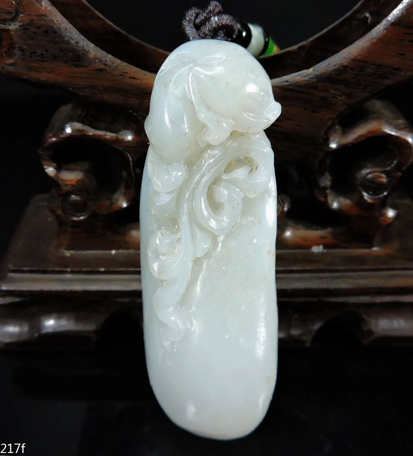 Ювелирные изделия из нефрита сертифицированный кулон Hetian ручная работа Золотая