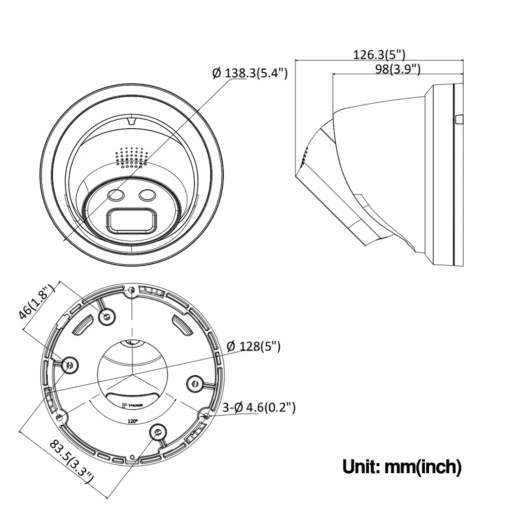 Hikvision ColorVu IP камера DS 2CD2347G1 LU 4MP сетевая пуля POE ip H.265 CCTV SD слот для карт EasyIP 4 0 OEM|bnc f|bnc