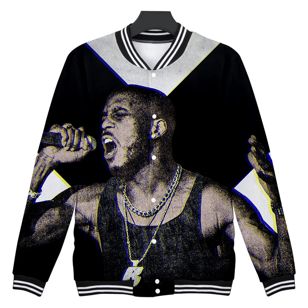 Мужская бейсбольная куртка R.I.P Rapper Dark Man X DMX куртка-бомбер верхняя одежда уличная