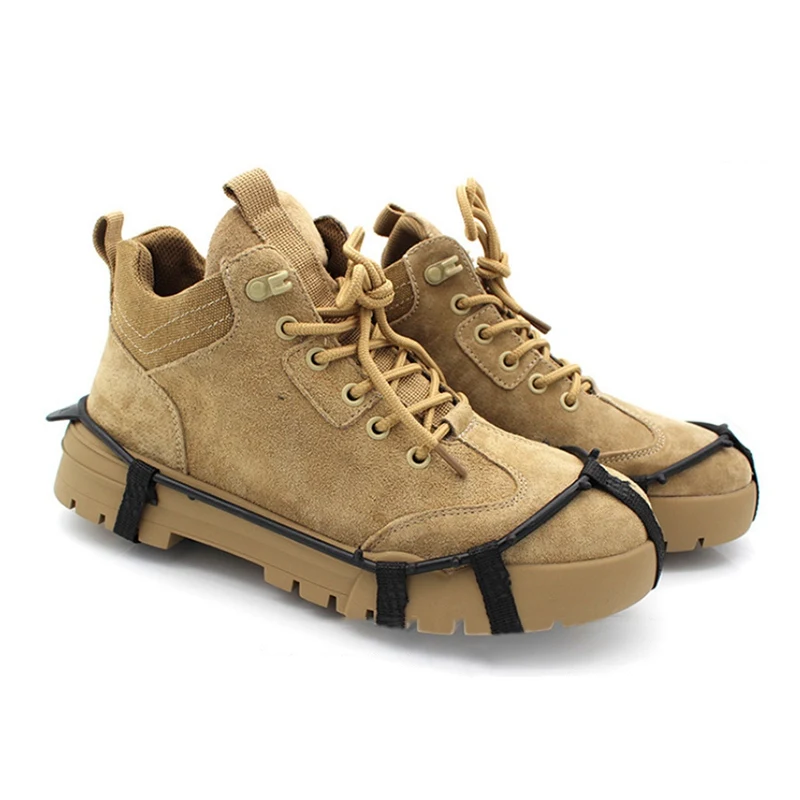 Мужские ботинки с шипами Нескользящие для снега альпинизма аксессуары обуви 24